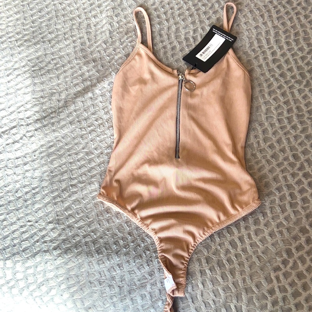 Tan bodysuit